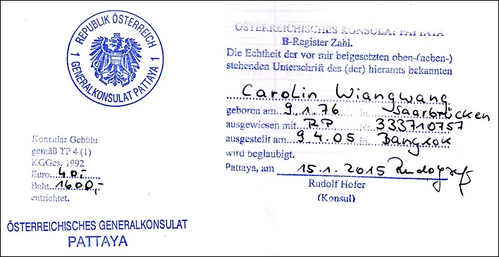 legalisatie handtekening